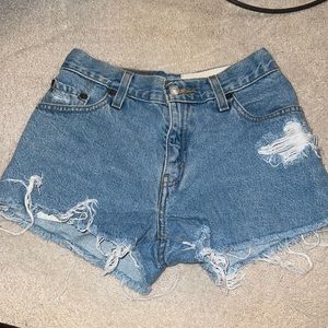 Levi Jean shorts from Ali grace size 23